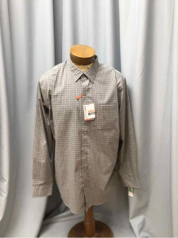 SIZE LARGE VAN HEUSEN Men's SHIRTS