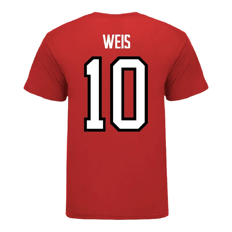 Ohio State Buckeyes Men's Hockey Student Athlete #10 Thomas Weis T-Shirt