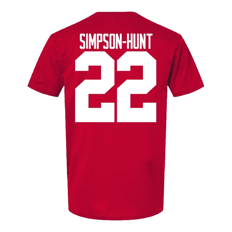 Ohio State Buckeyes Calvin Simpson-Hunt #22 Student Athlete Football T-Shirt