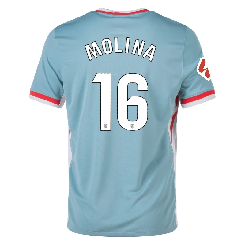 Nike Atletico Madrid Nahuel Molina Away Jersey w/ La Liga Patch 24/25 (Cannon/Phantom/Light Crimson)