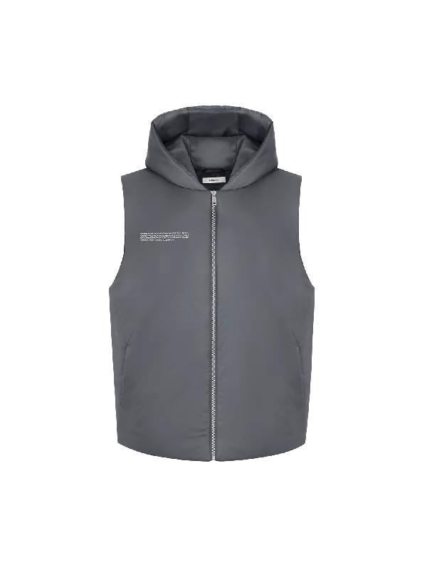 Mens DNA Flower-Warmth Gilet—atmosphere grey