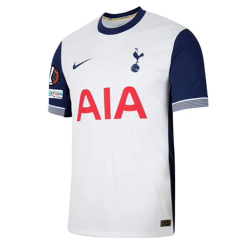 Nike Tottenham Authentic Home Jersey w/ Europa League Patches 24/25 (White/Binary Blue)