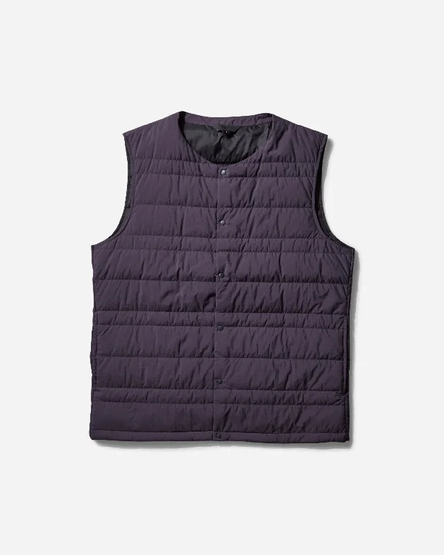 Men's BT Compact Lightweight Down Vest Midnight Plum