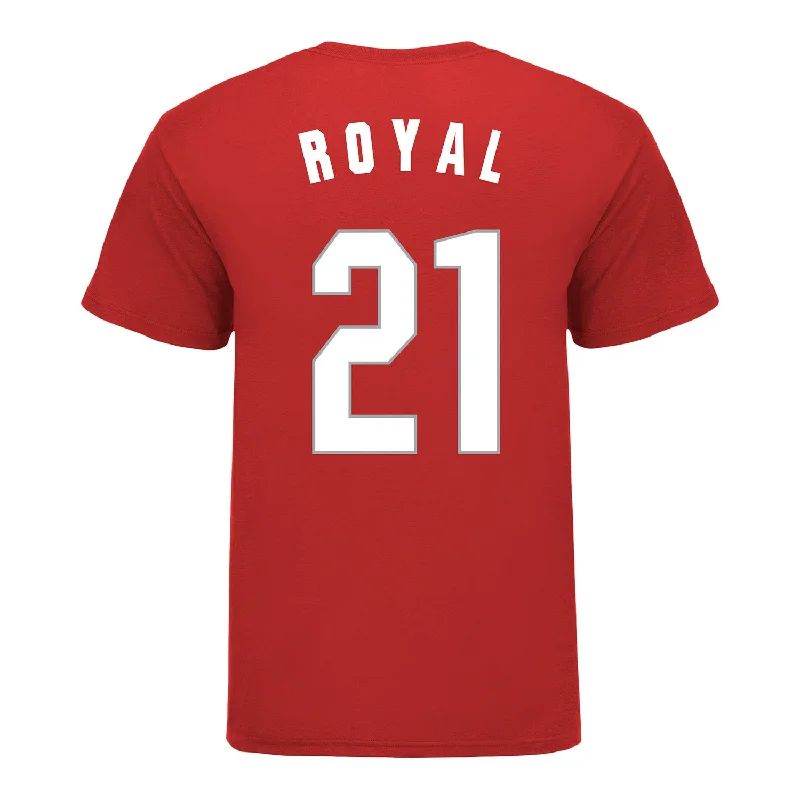 Ohio State Buckeyes Men's Basketball Student Athlete #21 Devin Royal T-Shirt