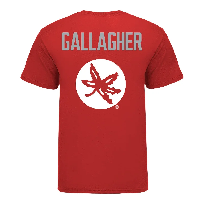 Ohio State Buckeyes Paddy Gallagher Student Athlete Wrestling T-Shirt