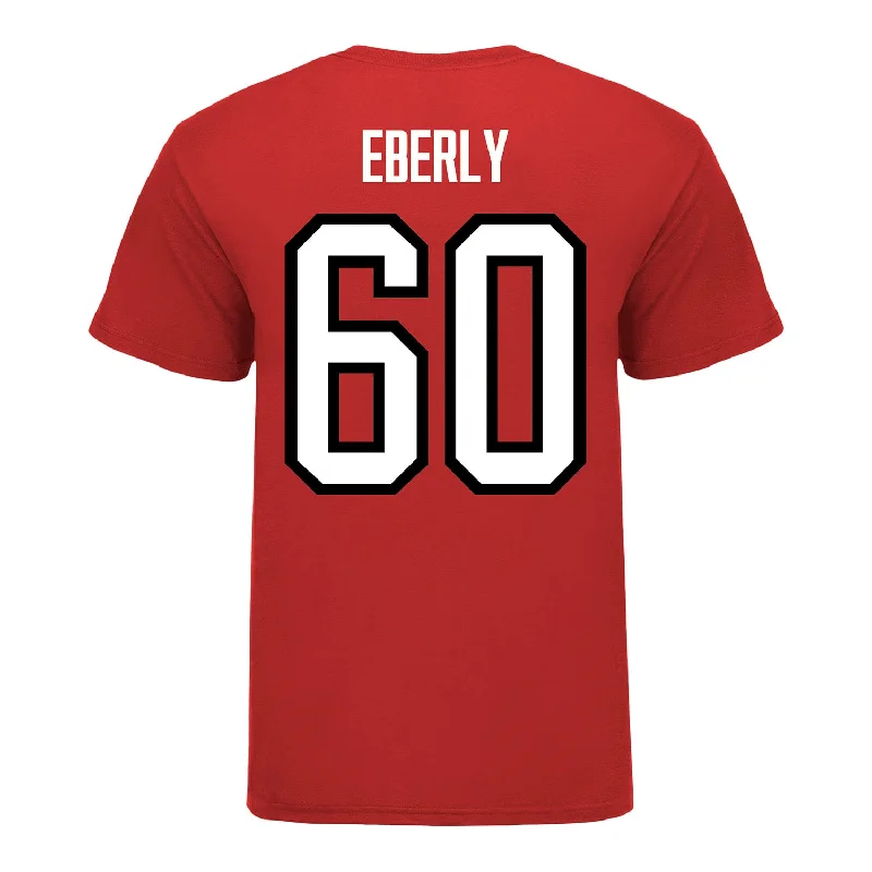 Ohio State Buckeyes Men's Hockey Student Athlete #60 Kristoffer Eberly T-Shirt