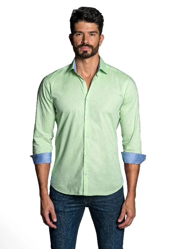 Lime Green Long Sleeve Shirt T-6656