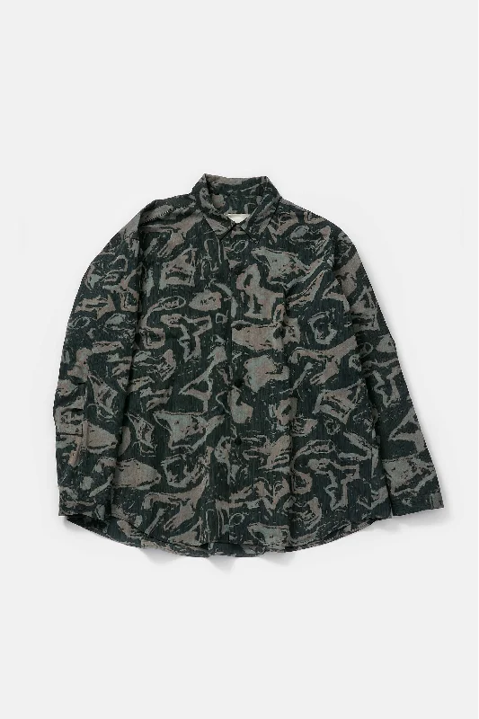 THE SCOUT SHIRT / OIL PASTEL CAMO