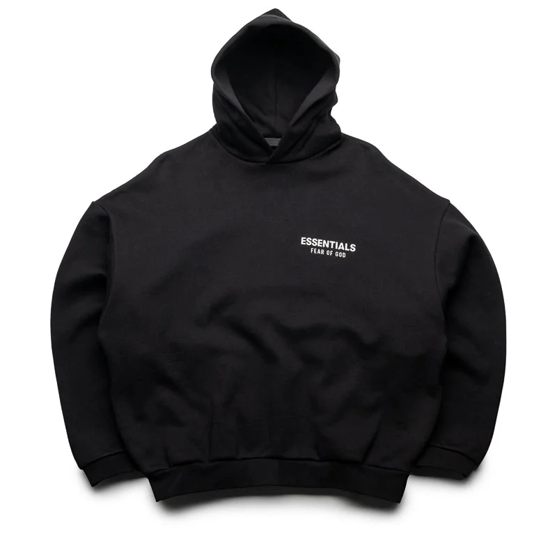 Fear Of God Essentials Fleece Hoodie - Black