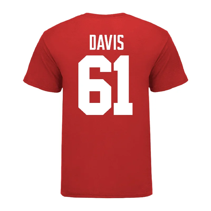 Ohio State Buckeyes Caden Davis #61 Student Athlete Football T-Shirt