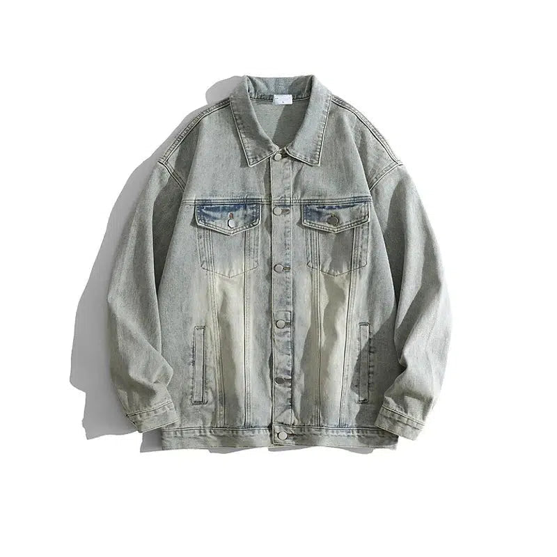 Distressed Denim Jacket