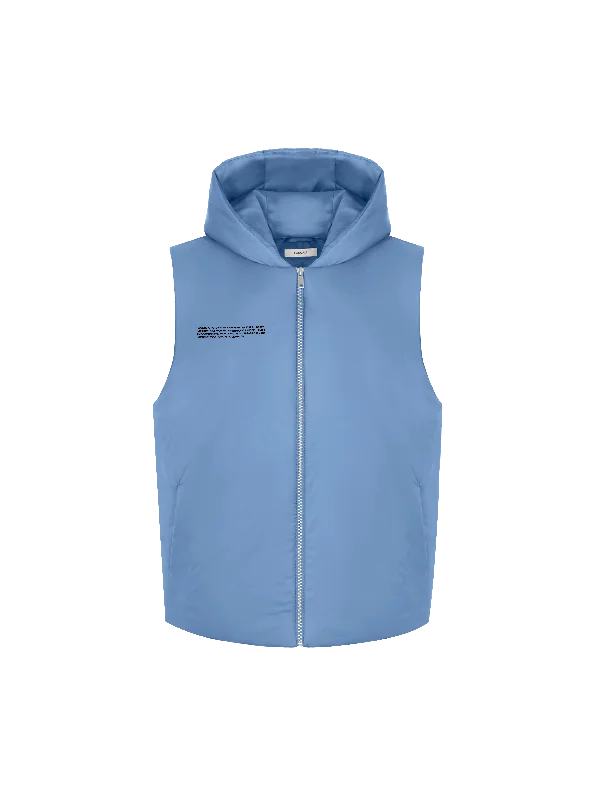 Mens DNA Flower-Warmth Gilet—summit blue