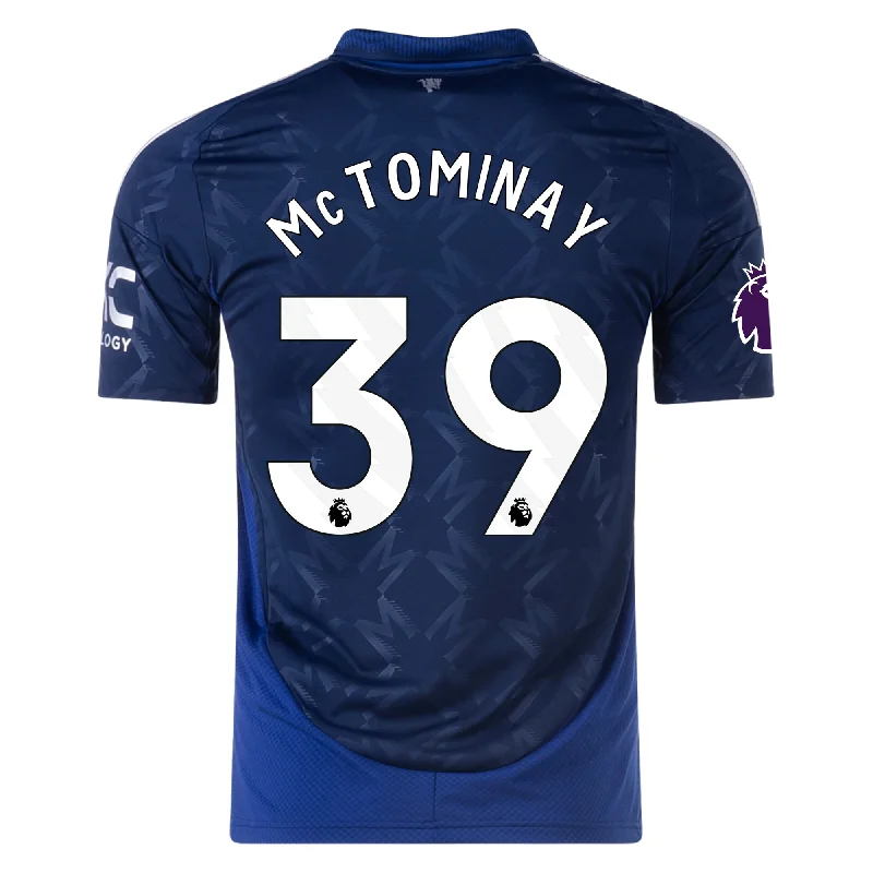 adidas Manchester United Scott McTominay Away Jersey w/ EPL Patch 24/25 (Night Indigo)