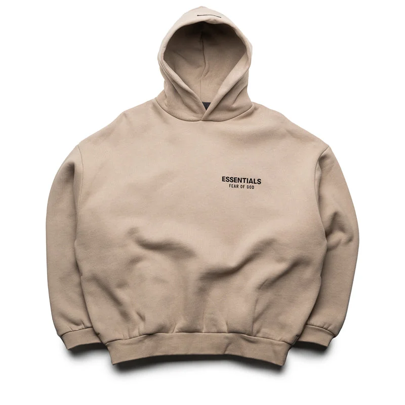 Fear Of God Essentials Fleece Hoodie - Desert Sand