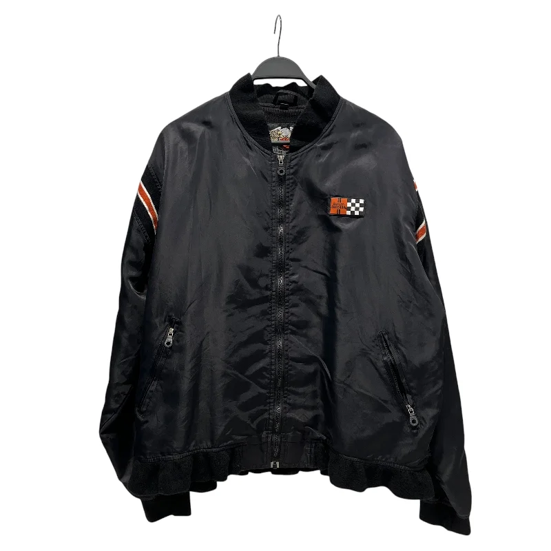 HARLEY DAVIDSON/Jacket/L/Nylon/BLK/CARD DECK ON BACK