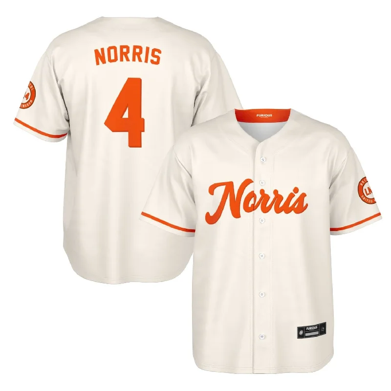 Norris - Off-White Creamsicle Jersey