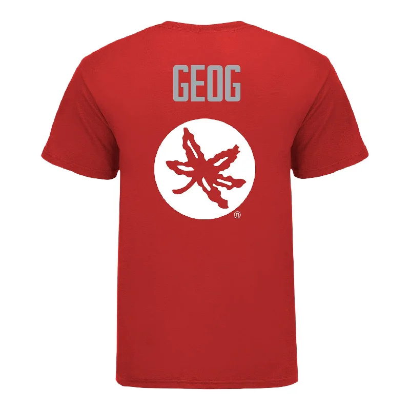 Ohio State Buckeyes Luke Geog Student Athlete Wrestling T-Shirt