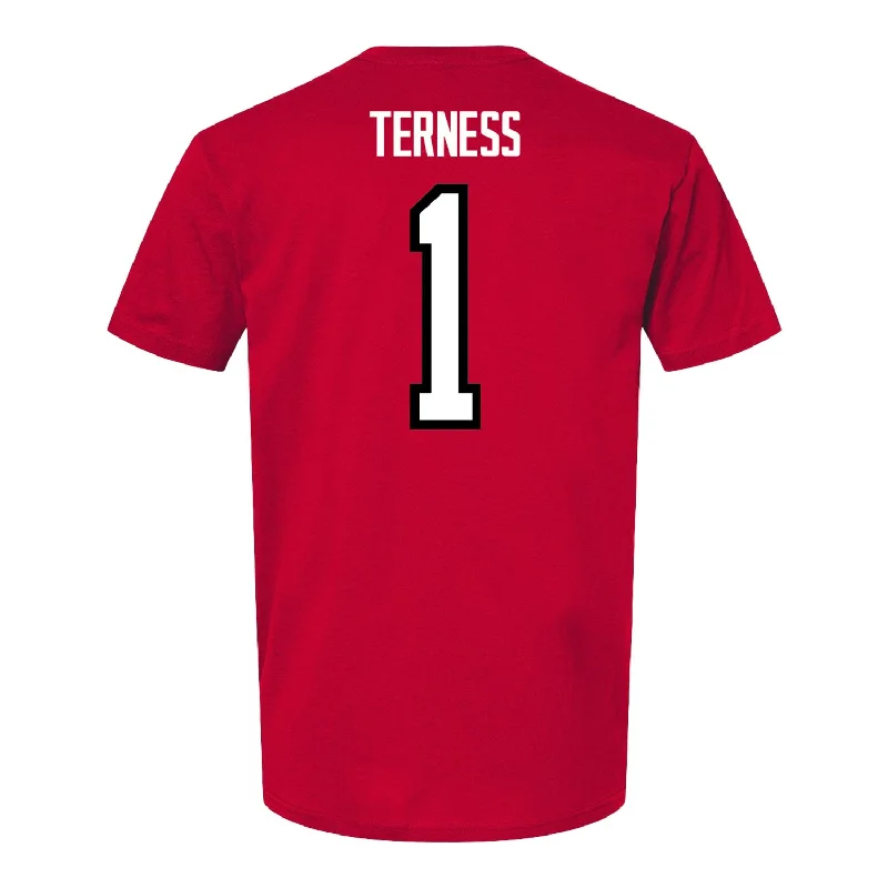 Ohio State Buckeyes Men's Hockey Student Athlete #1 Logan Terness T-Shirt