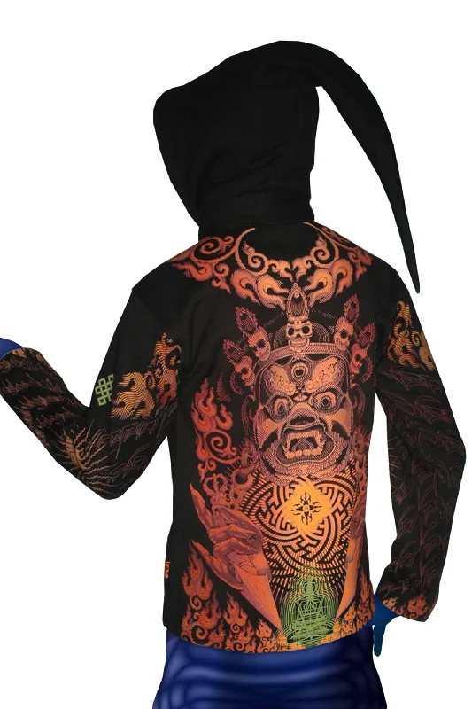 Morph Jacket Pixie Hood : Fire Mahakala