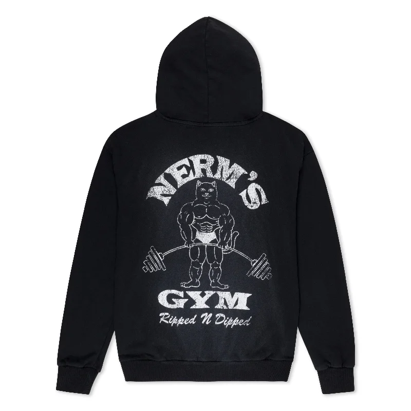 No Days Off Hoodie (Black Sun Fade)