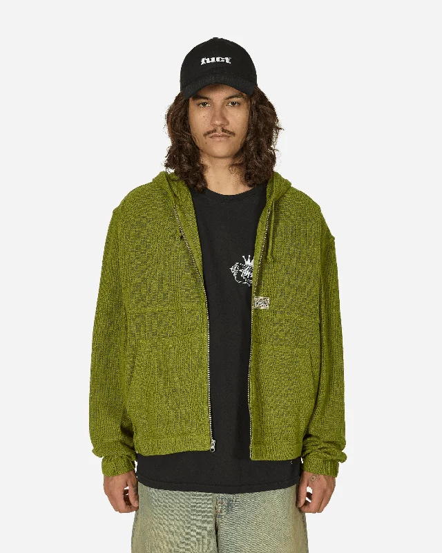 Cotton Mesh Work Jacket Green