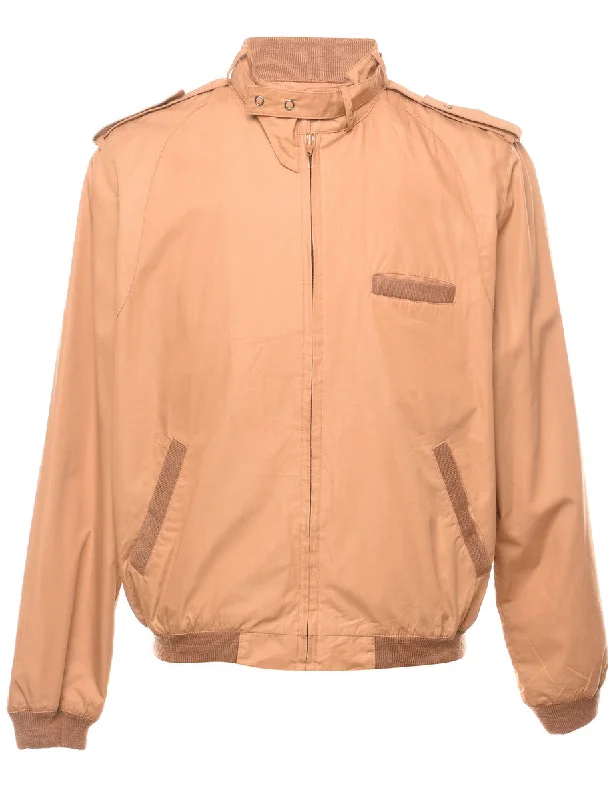 Light Brown Harrington Jacket - L