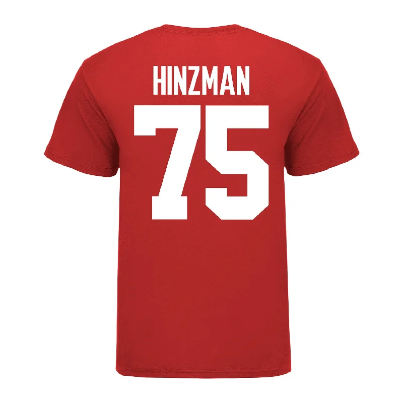 Ohio State Buckeyes Carson Hinzman #75 Student Athlete Football T-Shirt