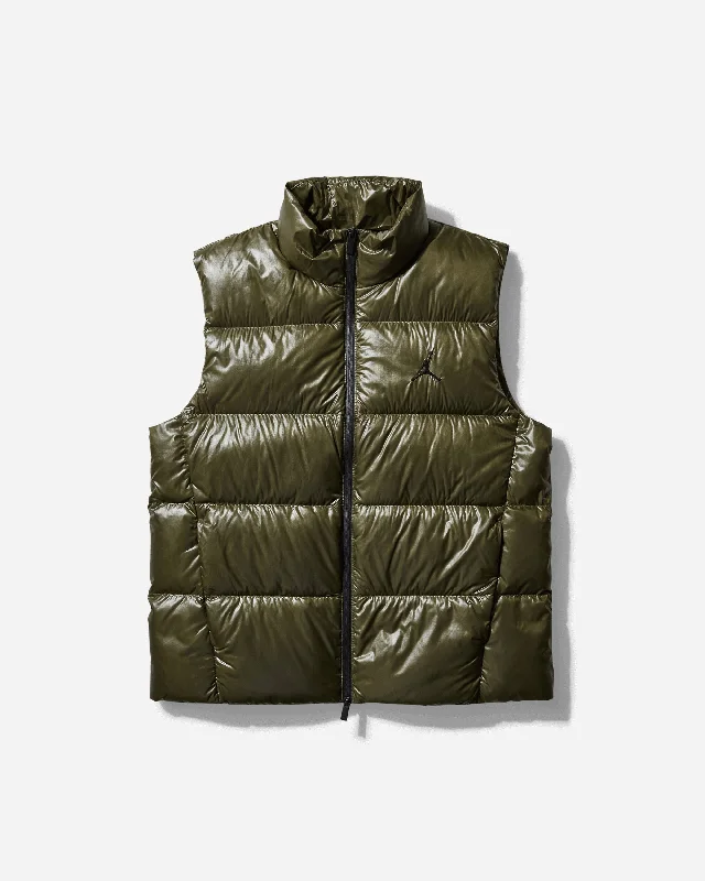 Men's Flight Down Vest Medium Olive