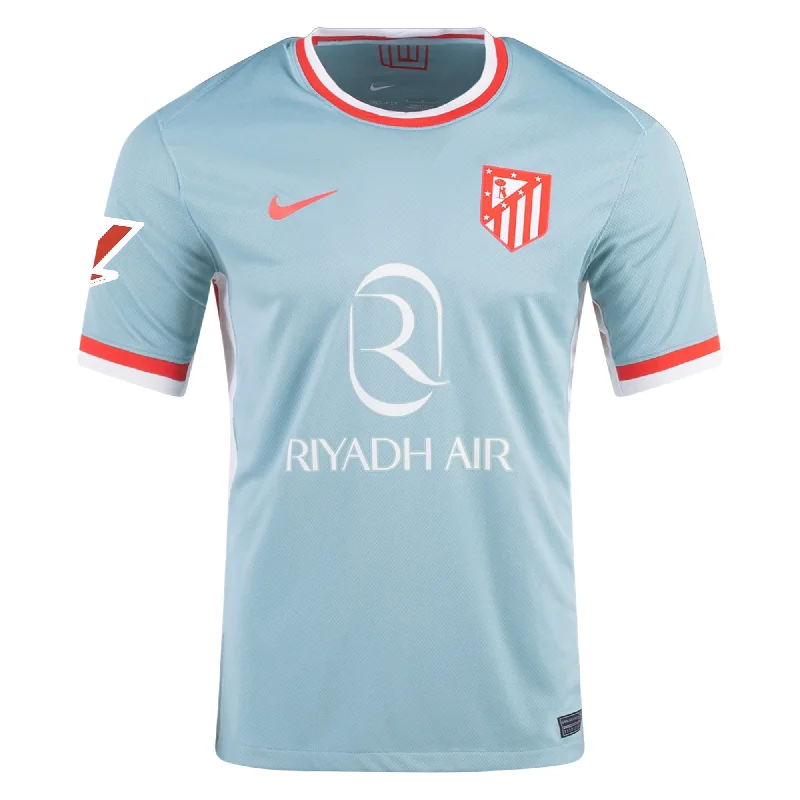 Nike Atletico Madrid Away Jersey w/ La Liga Patch 24/25 (Cannon/Phantom/Light Crimson)