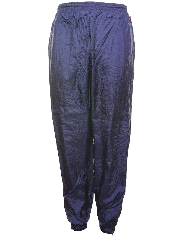 Purple 1980s Track Pants - W26 L29