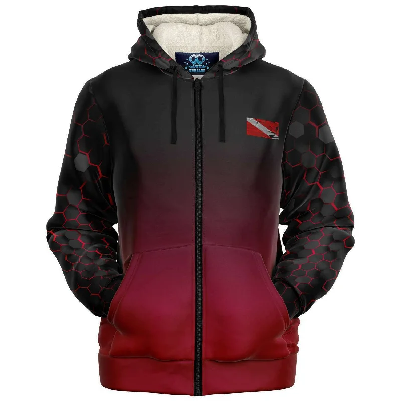 Diver Down Zip-up Hoodie