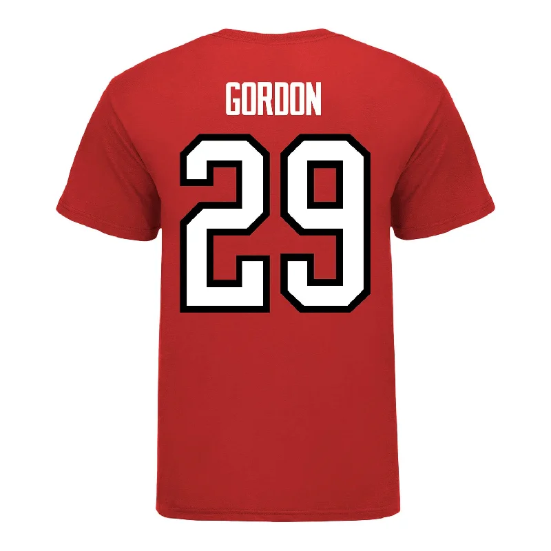 Ohio State Buckeyes Men's Hockey Student Athlete #29 Ryan Gordon T-Shirt