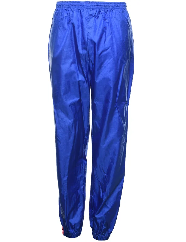 Columbia Blue & Navy Contrast Track Pants - W28 L31