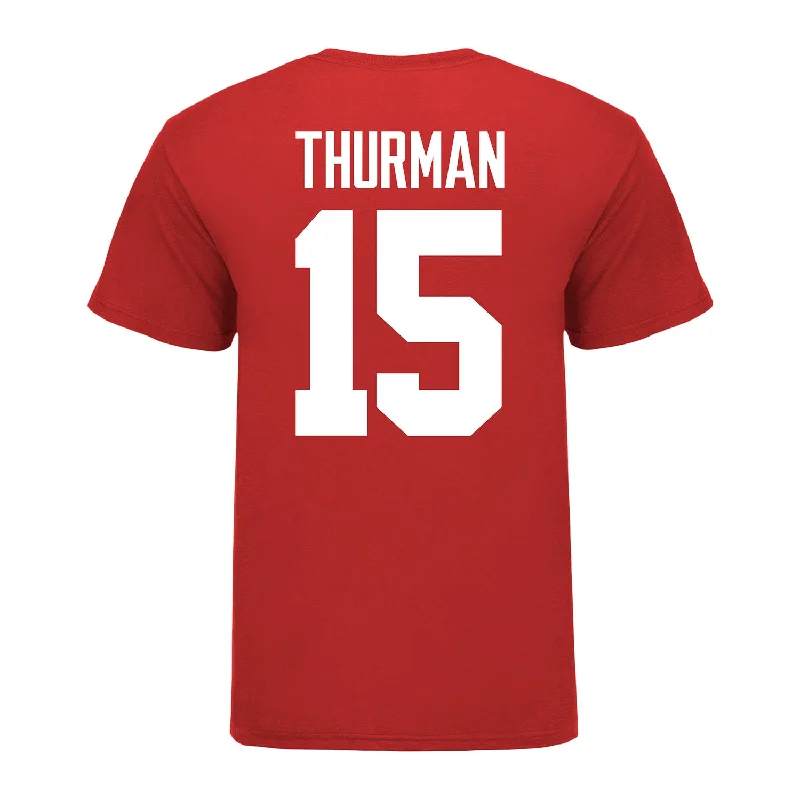 Ohio State Buckeyes Jelani Thurman #15 Student Athlete Football T-Shirt