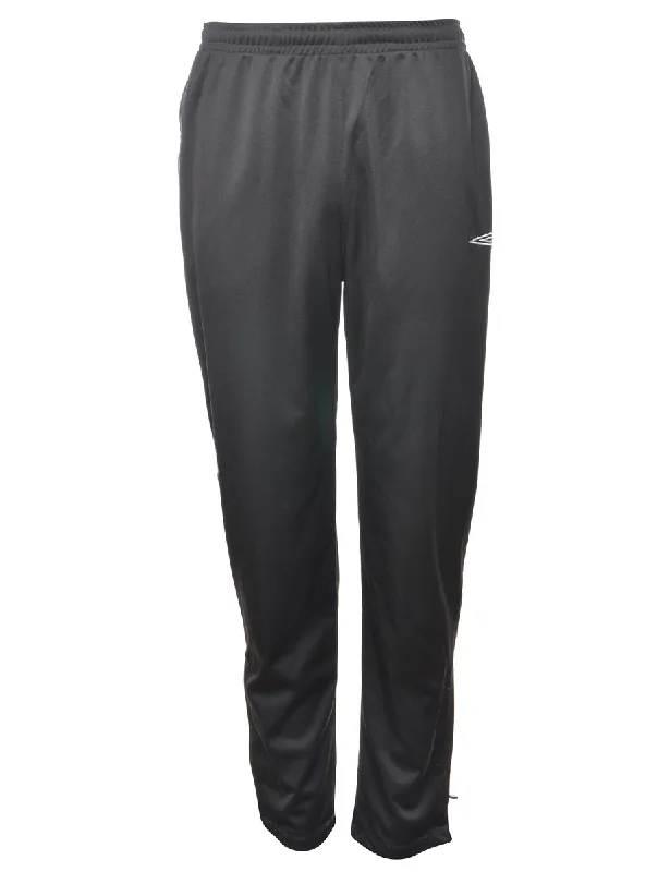 Umbro Black Vintage Track Pants - W32 L30