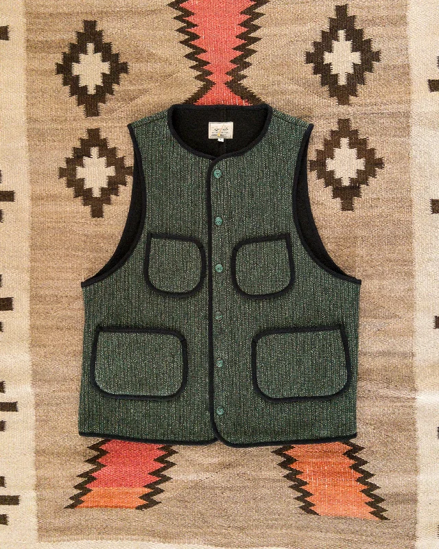 Beachcloth Vest - Evergreen