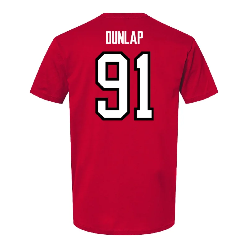 Ohio State Buckeyes Men's Hockey Student Athlete #91 Jake Dunlap T-Shirt