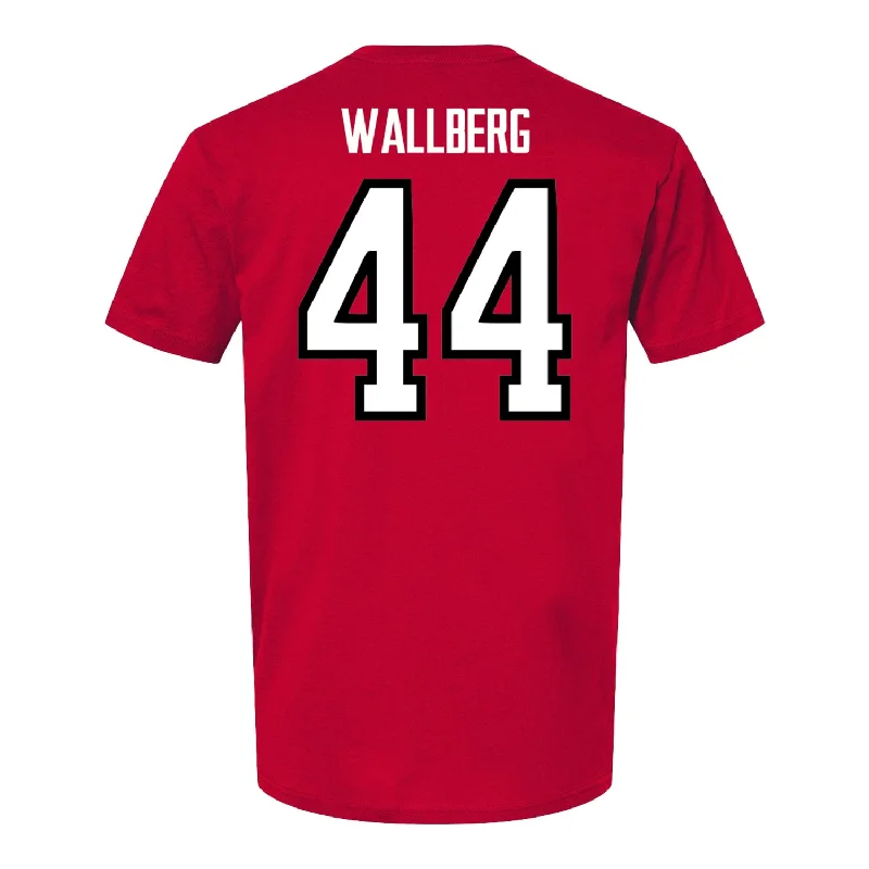 Ohio State Buckeyes Men's Hockey Student Athlete #44 Theo Wallberg T-Shirt