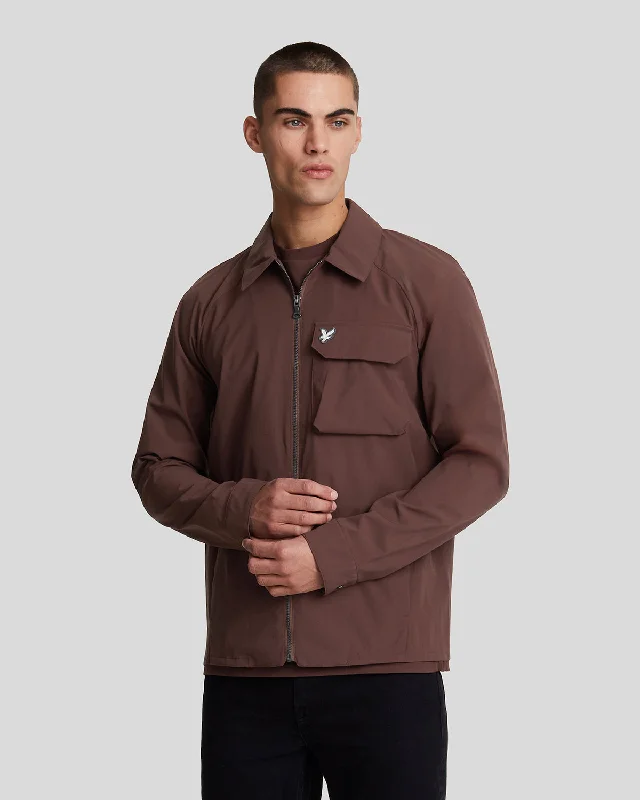 Premium Pocketed Softshell Overshirt