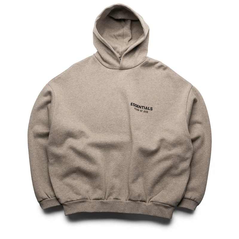 Fear Of God Essentials Fleece Hoodie - Heather Gray