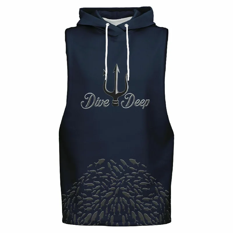 Dive Deep  Armhole Hoodie