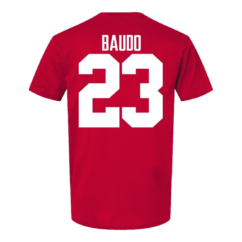 Ohio State Buckeyes Nolan Baudo #23 Student Athlete Football T-Shirt