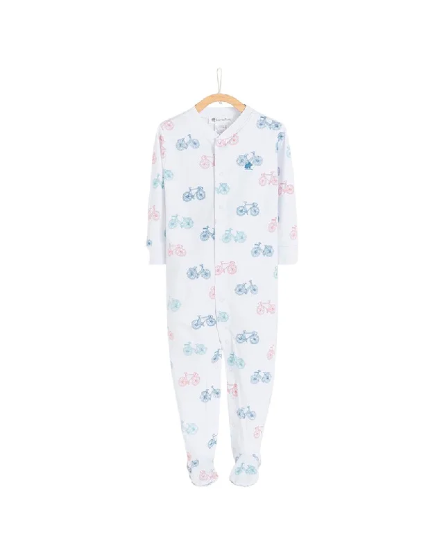 babycottons Bike Footie Snug Pajama