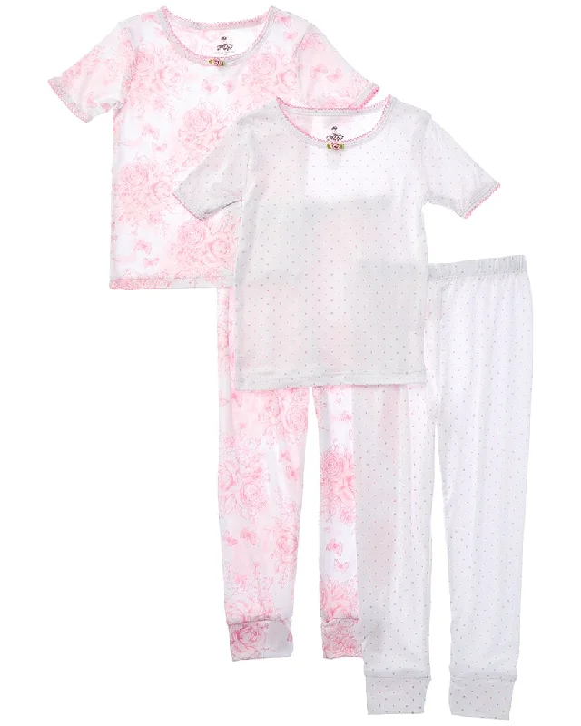 Tutu Couture En Pointe 4pc Pajama Set