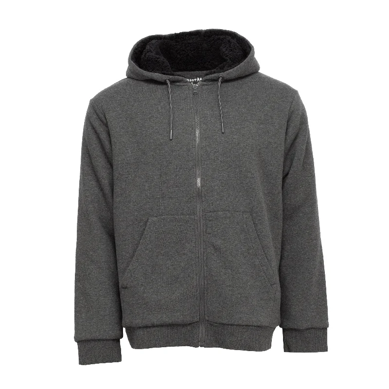 Sherpa Lined FZ Hoody - Mens