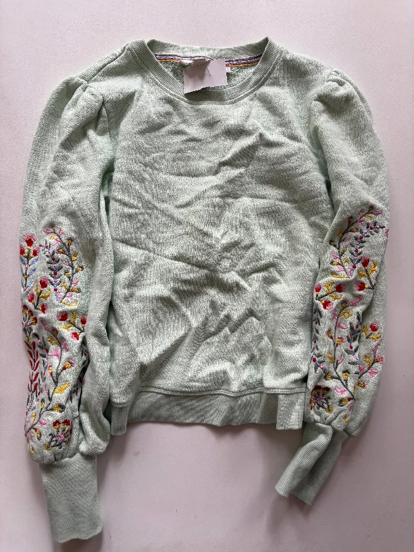 Sweatshirt Crewneck By Boden In Green, Size: S