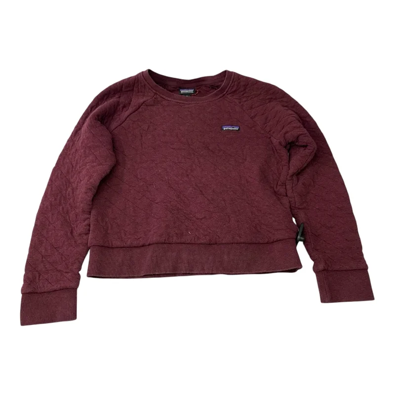 Athletic Sweatshirt Crewneck By Patagonia  Size: S