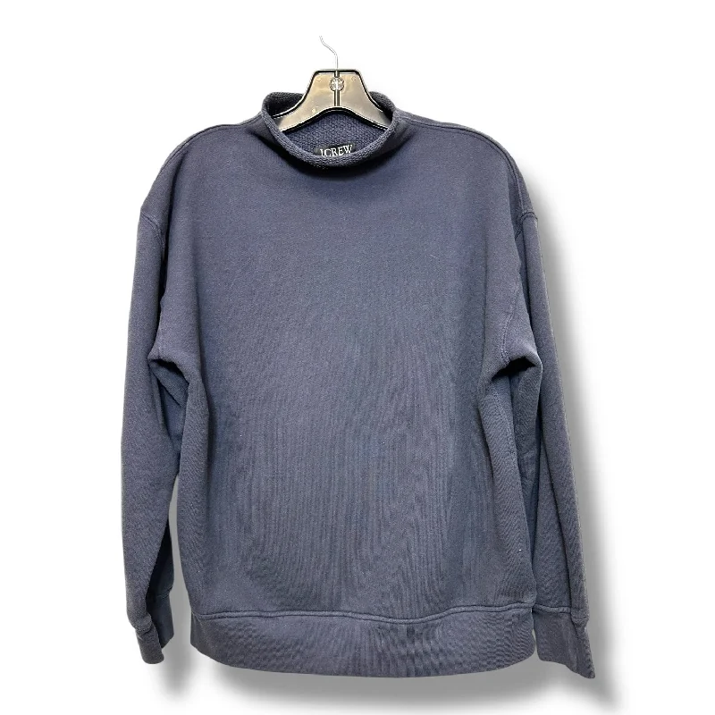 Sweatshirt Collar By J. Crew In Navy, Size: S