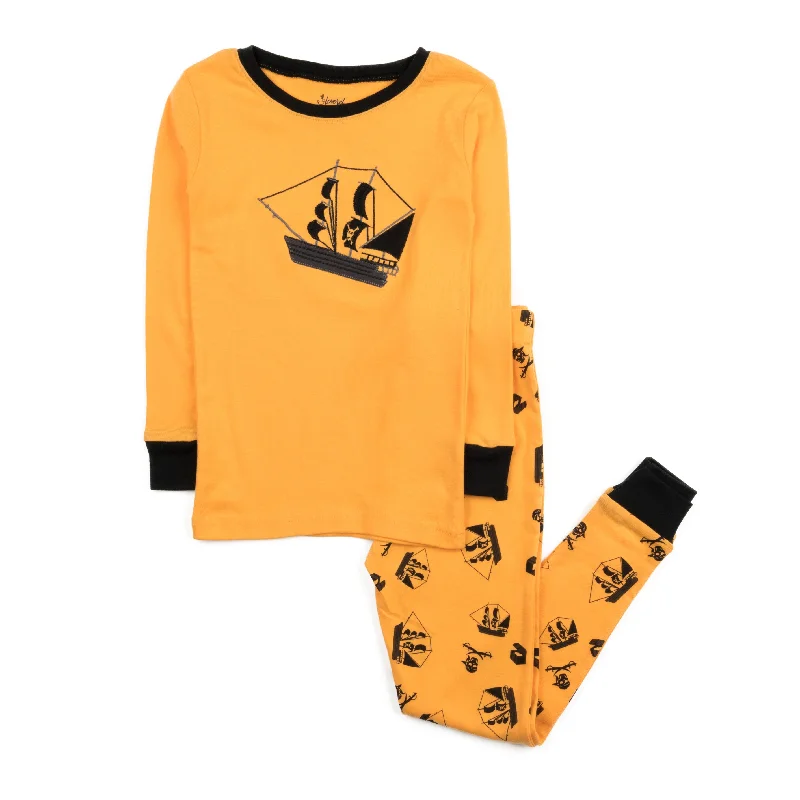 Kids Two Piece Cotton Pajamas Pirate