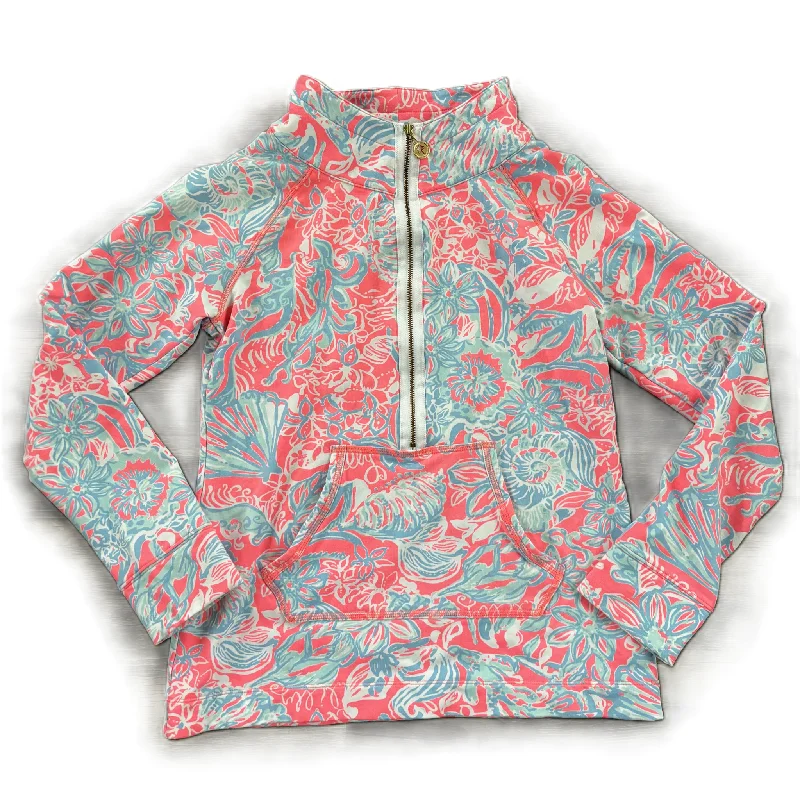 Sweatshirt Designer By Lilly Pulitzer In Blue & Pink, Size: S